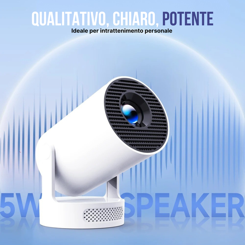 RETROGAMING™ | Mini Proiettore Smart 4K