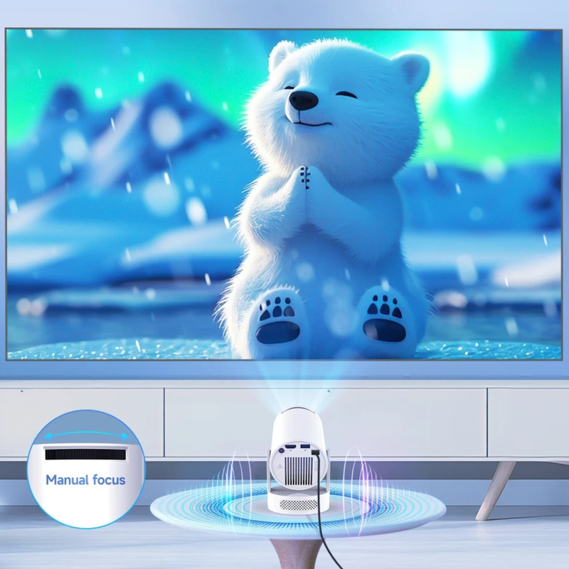 RETROGAMING™ | Mini Proiettore Smart 4K